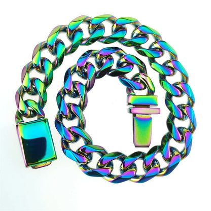 Vault592™ Rainbow Link Bracelet – Bold Stylish, Men Women