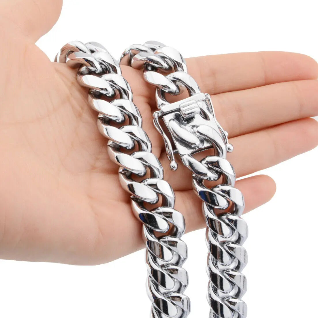 Vault592™ Classic Stainless Steel Cuban Link Chain