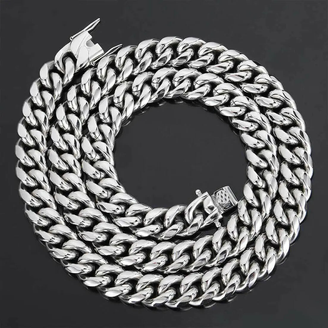 Vault592™ Classic Stainless Steel Cuban Link Chain