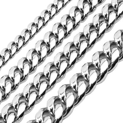Vault592™ Classic Stainless Steel Cuban Link Chain